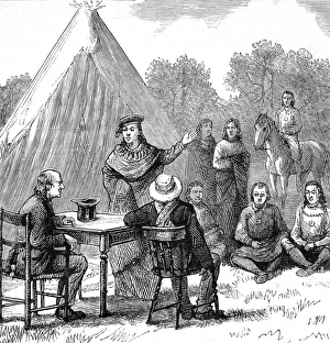 Images Dated 9th July 2004: American Indians, The Recent Wars with the Sioux Indians. Qu