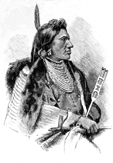 Images Dated 9th July 2004: American Indians. Sioux Chief