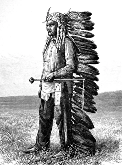 Images Dated 9th July 2004: American Indians. Sitting Bull, Chief of the Sioux