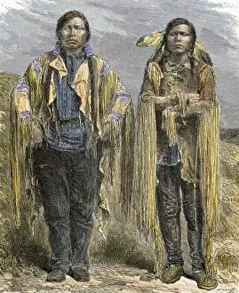 American Indians. Ute people