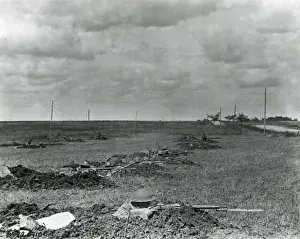 42nd Prints: American infantry in action near St Mihiel, France, WW1