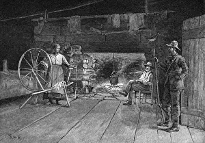 Mountaineer Prints: American Interior 1886