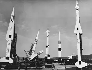 National Archives Prints: American missiles