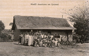 Adults Gallery: American Mission in Quessua, Angola, Portuguese West Africa
