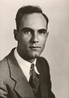 1991 Prints: American Physicist Carl David Anderson