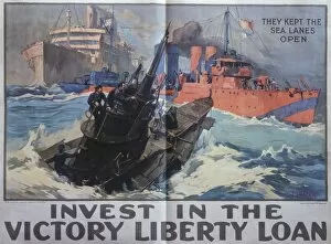 Presence Gallery: American poster advertising Liberty Loans, WW1