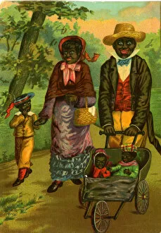 American Racial Stereotypes - The Family Walk