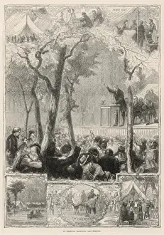 Enthusiasm Prints: American Revival Meeting