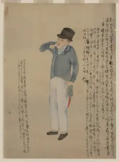 American sailor drinking