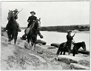 Images Dated 1st February 2019: American Scouts along the Rio Grande