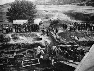 Images Dated 6th December 2016: American settlers cross the Oregon region