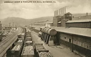 Images Dated 24th July 2019: American Sheet & Tinplate Co.s Mill at Monessen, Pa, USA