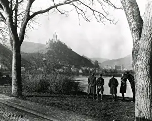 American soldiers at Cochem, Germany, post-WW1