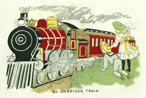 Images Dated 2nd February 2021: American Train