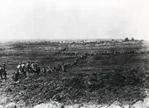 American troops advance, Western Front, WW1