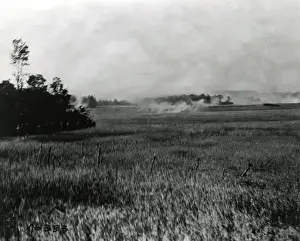 Skirting Prints: American troops advancing on Torcy, France, WW1