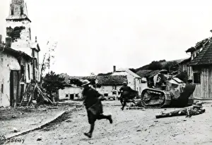 American troops in Exermont, France, WW1