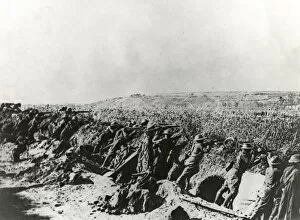 Images Dated 8th December 2011: American troops near Bazoches-sur-Vesle, France, WW1