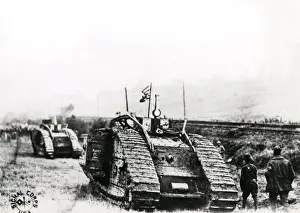 Somme Prints: American troops at Saint Souplet, France, WW1