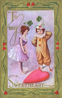Images Dated 24th April 2012: American Valentines Day card