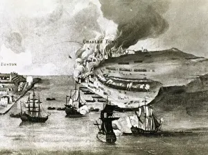 American War of Independence (1775-1783). Battle of Bunker H