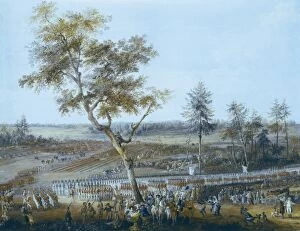 American War of Independence. Battle of Yorktown