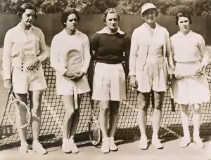 Jacobs Prints: American Wightman Cup Team
