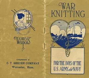 Knitting Gallery: American WW1 knitting booklet
