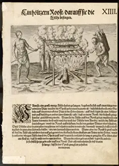Americans Barbecue Fish