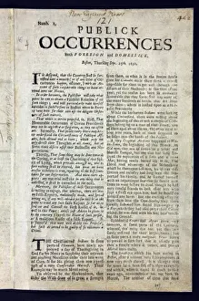 Americas first newspaper