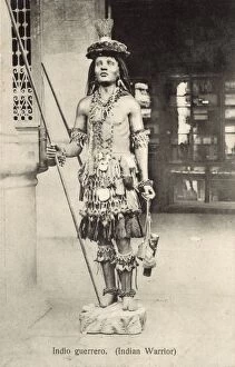 Amerindian Collection: Amerindian warrior of indeterminant home
