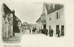 Images Dated 23rd October 2012: Amesbury High Street, Wiltshire
