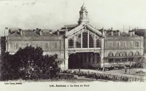 Amiens Prints: Amiens, France - The Gare du Nord