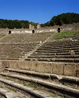 Amphitheater. Pompeii. Italy