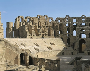 Amphi Theatre Gallery: Amphitheatre of El Djem. 238. TUNISIA. AL-MAHDIYAH