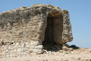 Ampurias. Wall. 1st century B. C Catalonia. Spain