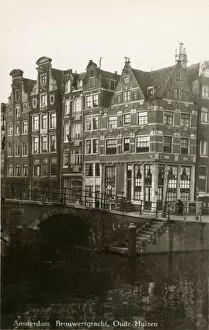 Images Dated 23rd February 2016: Amsterdam Brouwersgracht - Old Houses