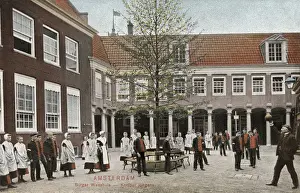1580 Prints: Amsterdam Burger Weeshuis (Orphanage) - Basketball