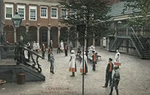Amsterdam Burger Weeshuis (Orphanage) - Basketball Game