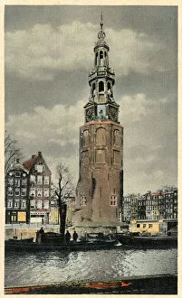 1606 Collection: Amsterdam, Montelbaanstoren, The Netherlands