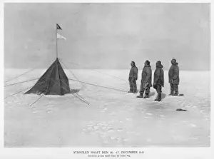 Amundsen / Raising Flag