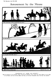 Billeted Prints: Amusement by the Meuse by H. L. Oakley