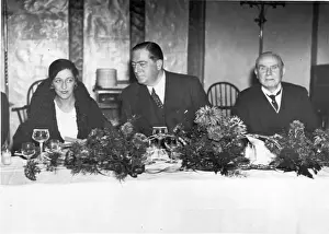 Amy Mollison was honoured at an official luncheon