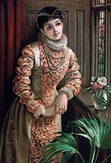 Images Dated 5th September 2018: Amy Robsart, first wife of Lord Robert Dudley