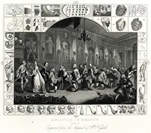 Images Dated 21st December 2018: The Analysis of Beauty II by William Hogarth