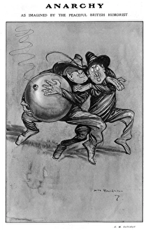 Anarchists Collection: Anarchy by H. M. Bateman