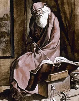 Universe Prints: Anaximenes (c. 610-547 BC)