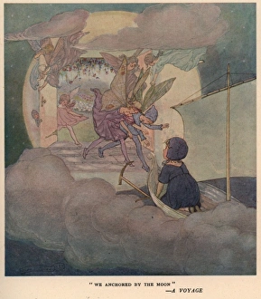 We Anchored by the Moon by Hilda Miller