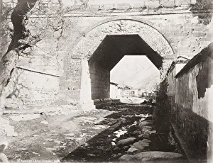 Ancient arch bridge, Nankou pass Chu Yung Kwan