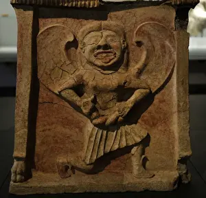 Archaic Prints: Ancient Art. Mediterranean area. Altar. Relief depicting Med